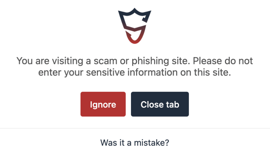 phishing attempt